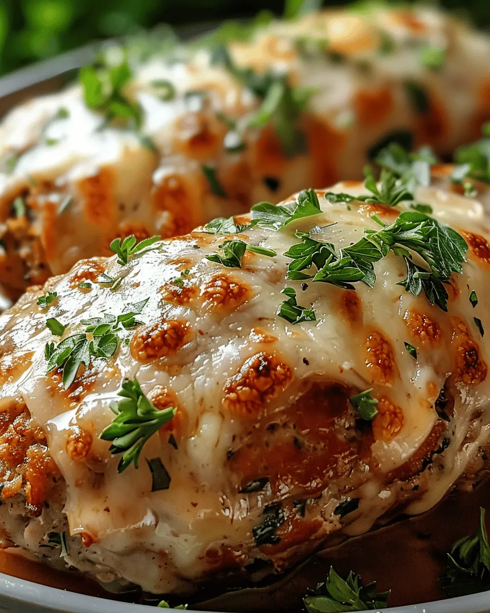 Garlic Parmesan Chicken Meatloaf: Juicy Turkey Bacon Delight