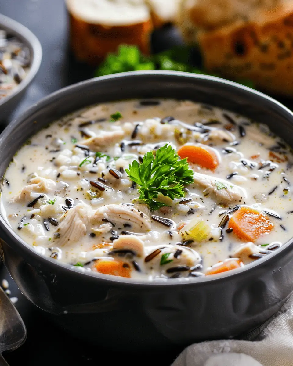 Creamy Crockpot Chicken Wild Rice Soup — The Best Comfort Dish