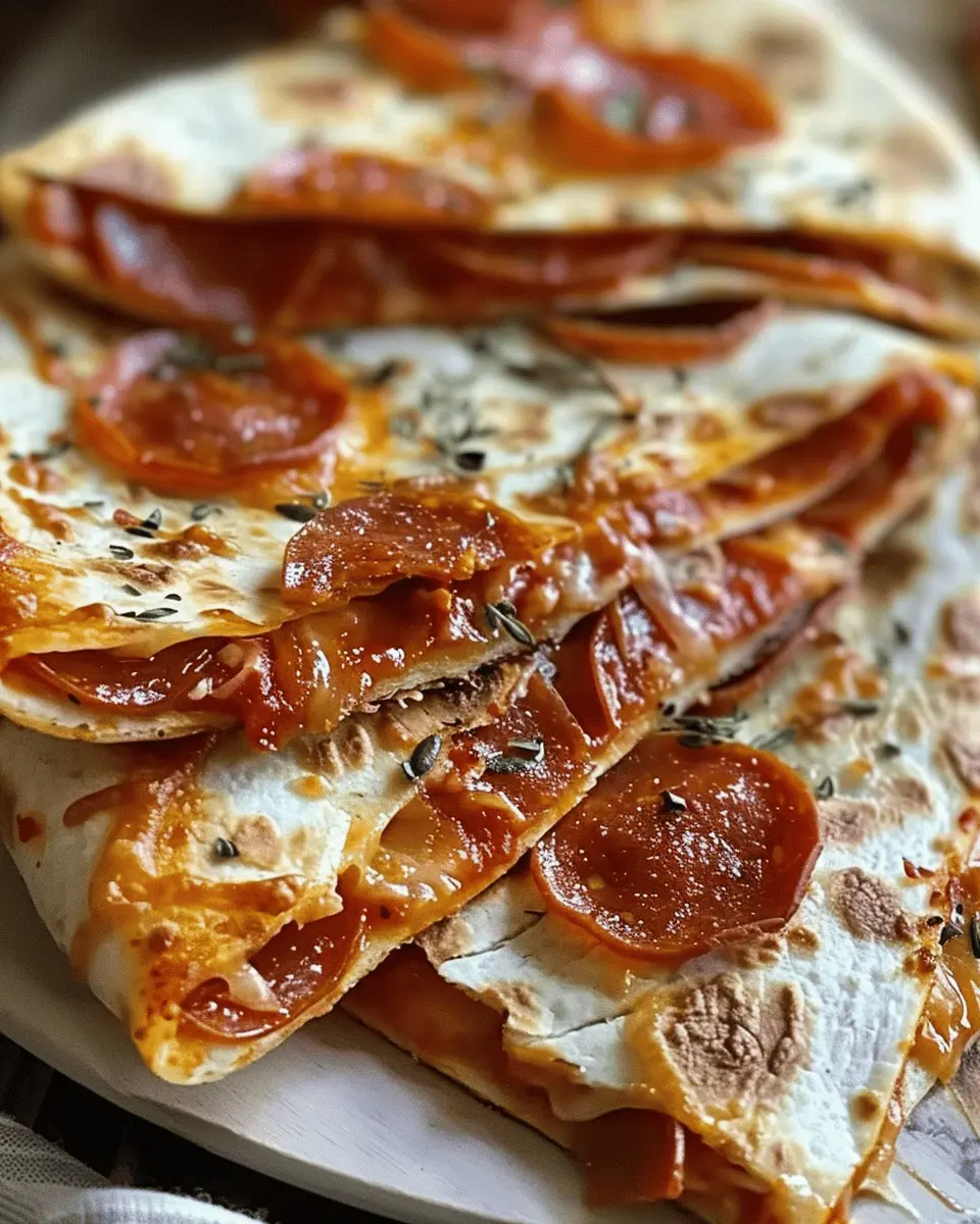 Pepperoni Pizzadillas: Easy Recipe for a Delicious Twist at Home