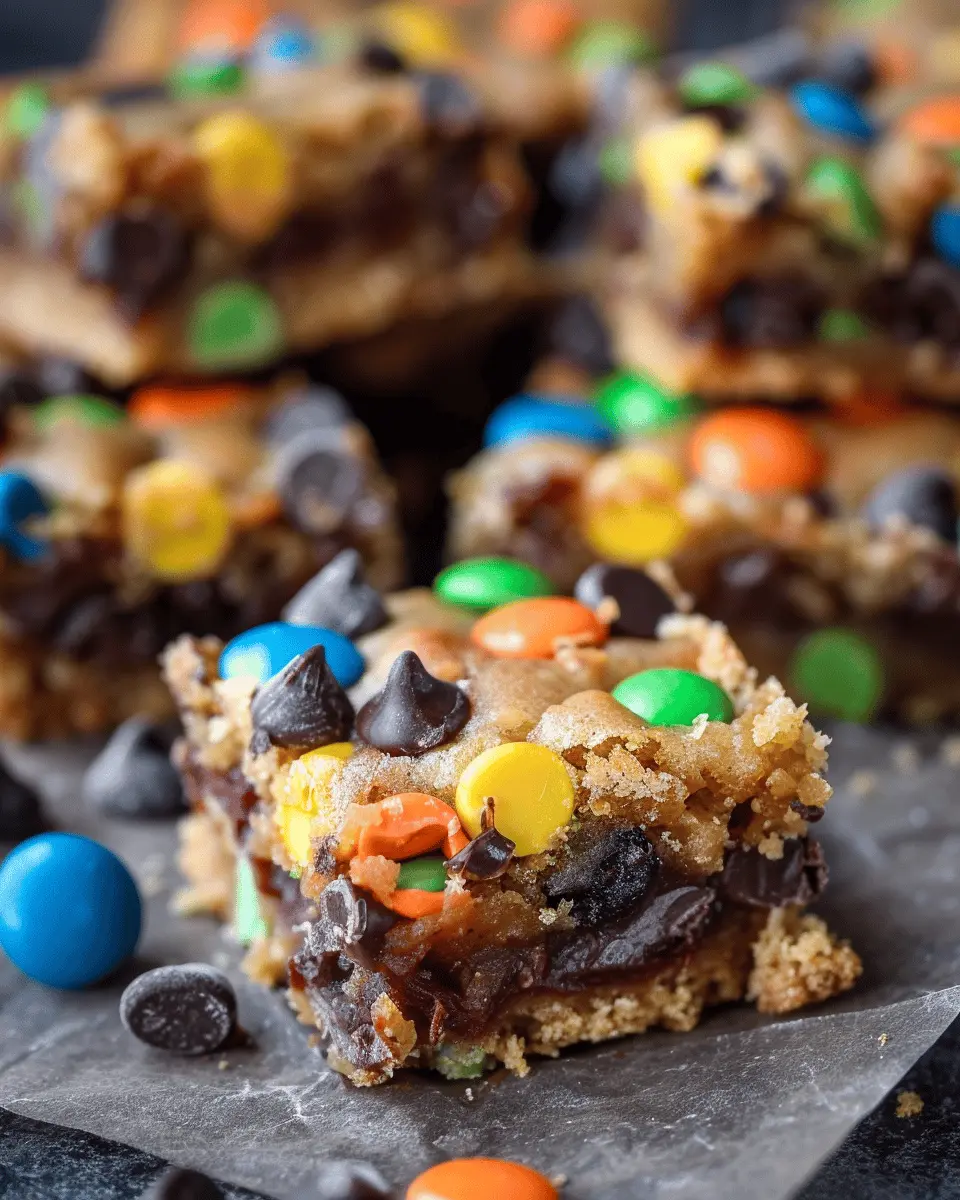 Monster Mash Cookie Bars: The Best Indulgent Treat for Fall