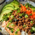 Ground Turkey Rice Bowls