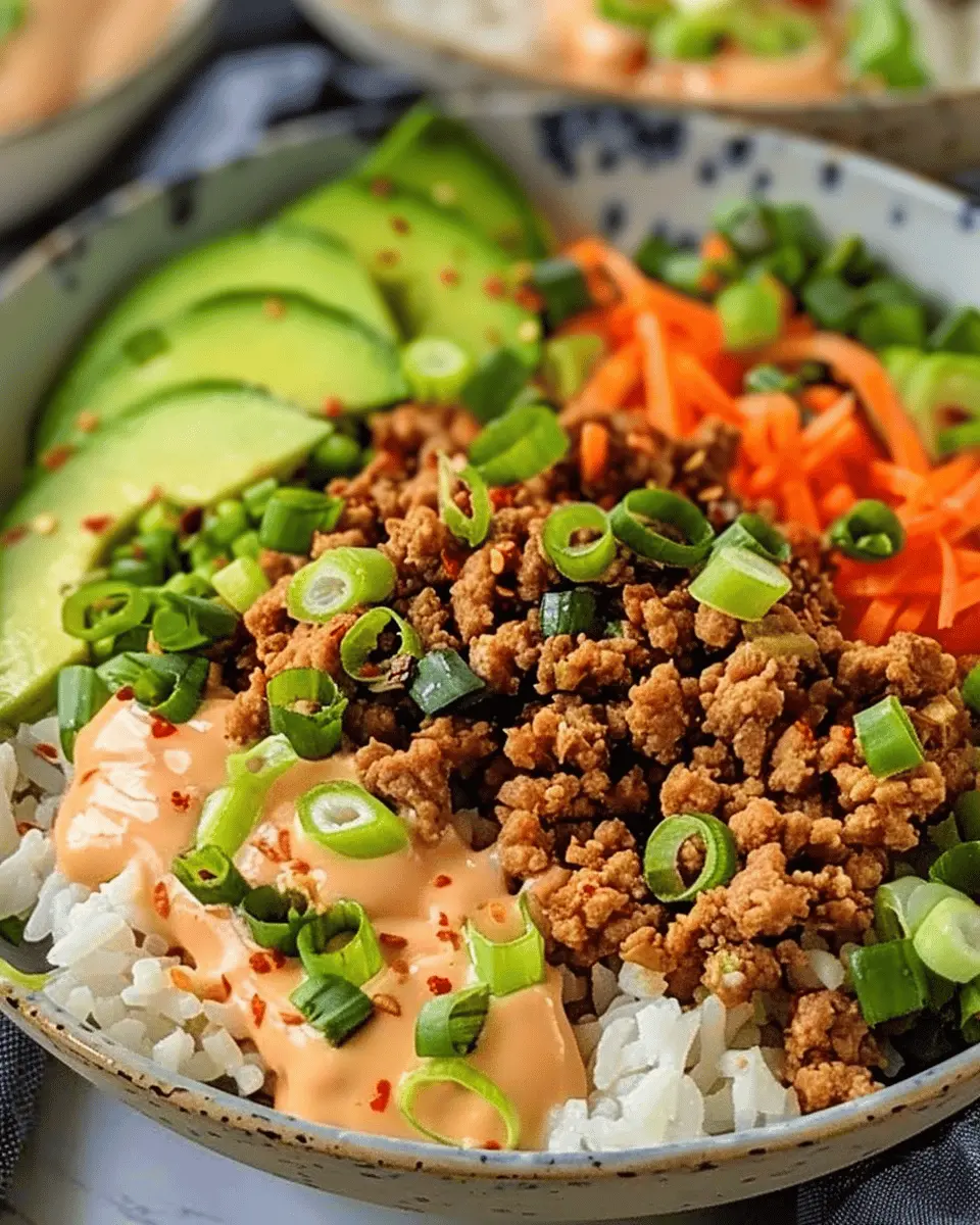 Ground Turkey Rice Bowls: Easy, Healthy Comfort Food Recipe