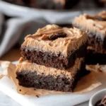Frosted Coffee Brownies