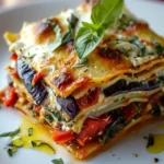 Layered Mediterranean Vegetable Lasagna