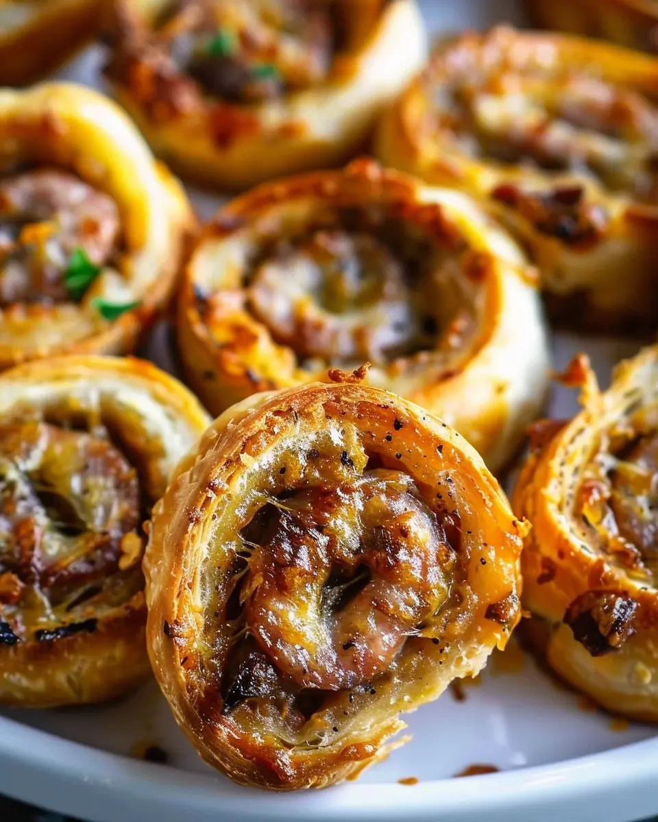 Sausage Pinwheels: Easy and Delicious with Turkey Bacon and Beef