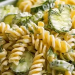 Simple Dill Pickle Pasta Salad