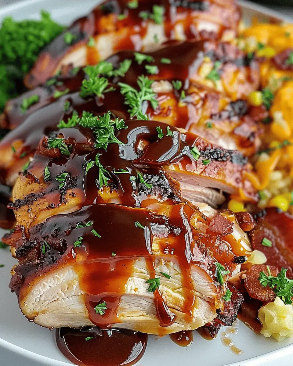Cowboy BBQ Turkey Bacon Cheddar Chicken: A Juicy Delight at Home