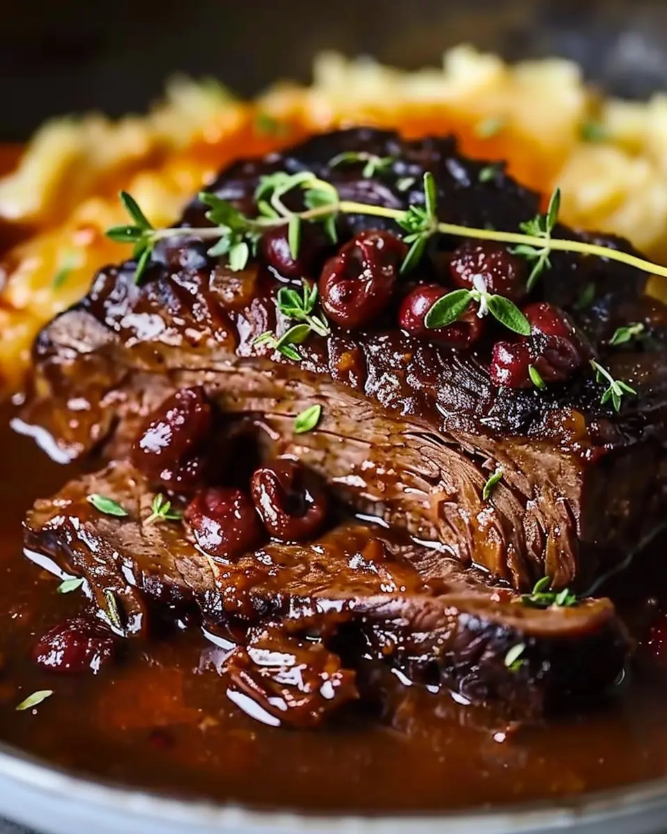 Slow-Braised Beef Roast: The Juiciest Comfort Food Delight