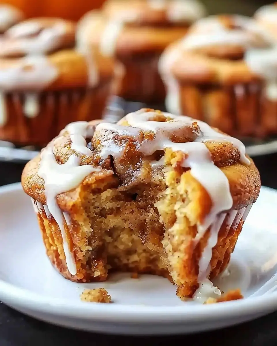 Pumpkin Cinnamon Roll Muffins: The Best Cozy Fall Treat