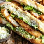 Chicken Caesar Sandwiches