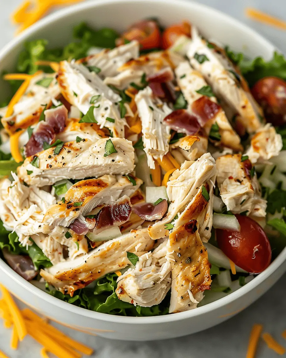 Carnivore Chicken Salad: Easy Recipe with Turkey Bacon and Chicken Ham