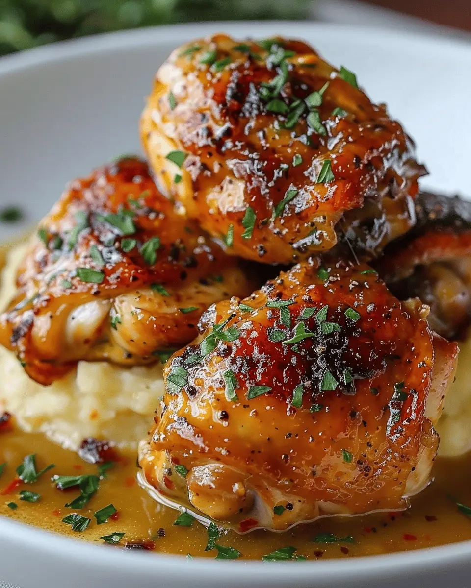 Smothered Chicken Thighs Gravy: A Simple, Comforting Delight