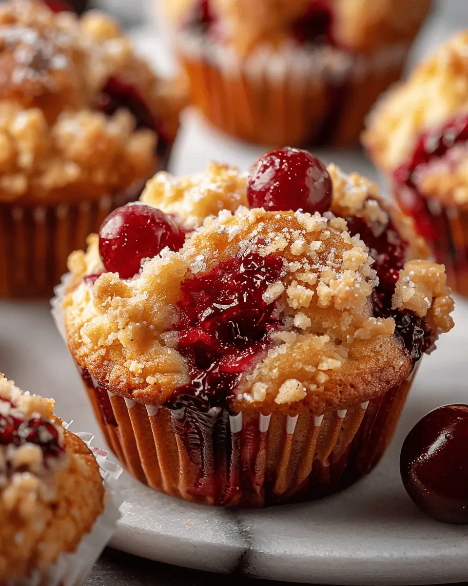 Cherry Cobbler Muffins: Easy Recipe for a Sweet Summer Treat