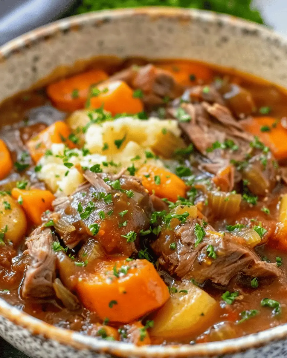 Fall Apple Cider Stew Mash: A Cozy &amp; Indulgent Comfort Food