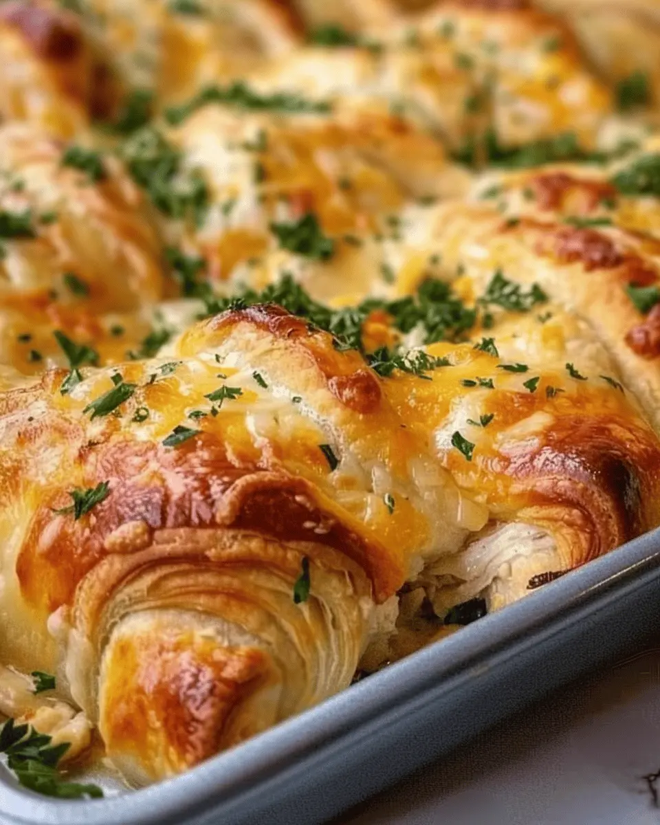 Cheesy Chicken Crescent Bake: An Indulgent Family Favorite