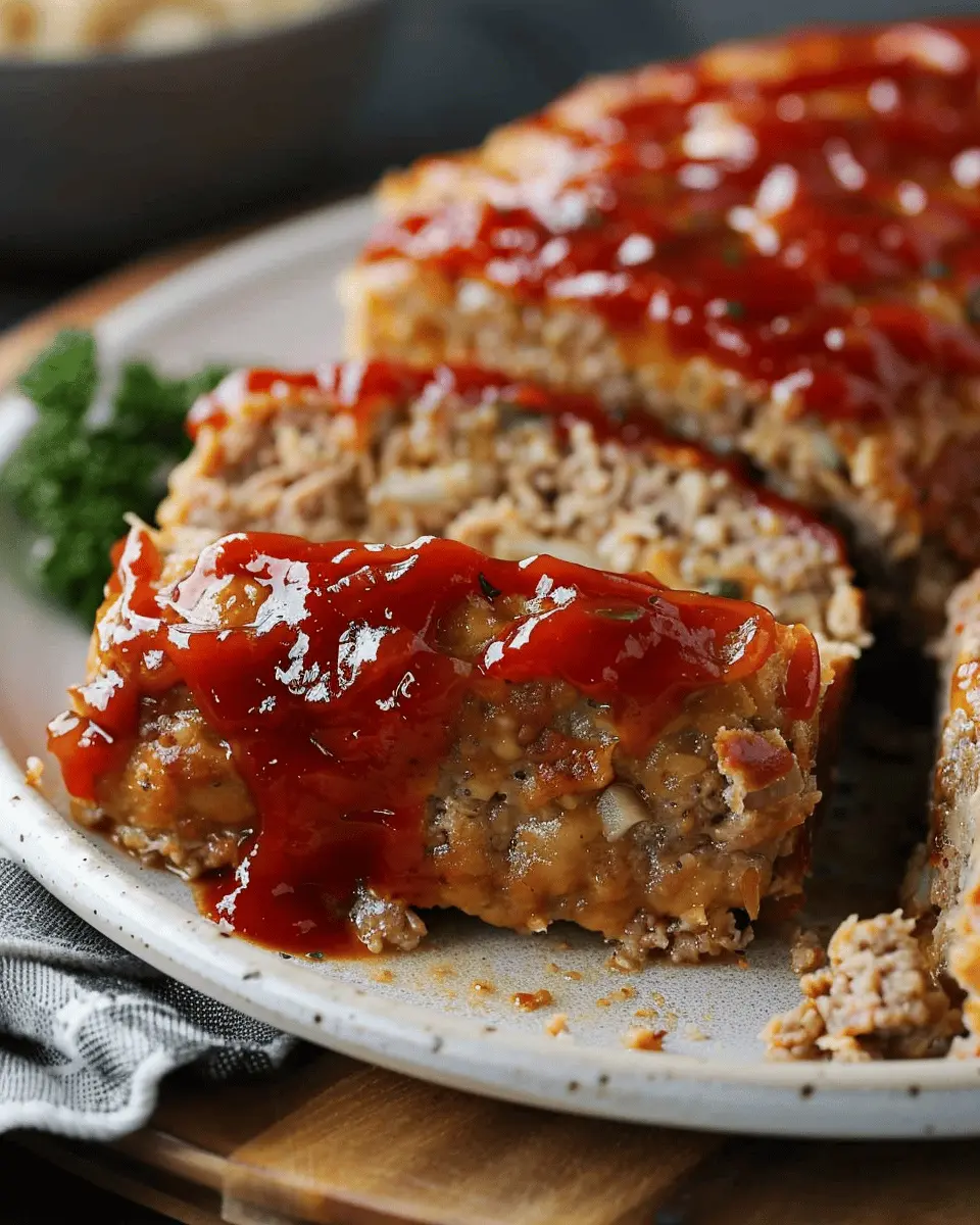 Pioneer Woman Ground Chicken Meatloaf with Turkey Bacon Twist