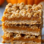 Pumpkin Pie Crumble Bars