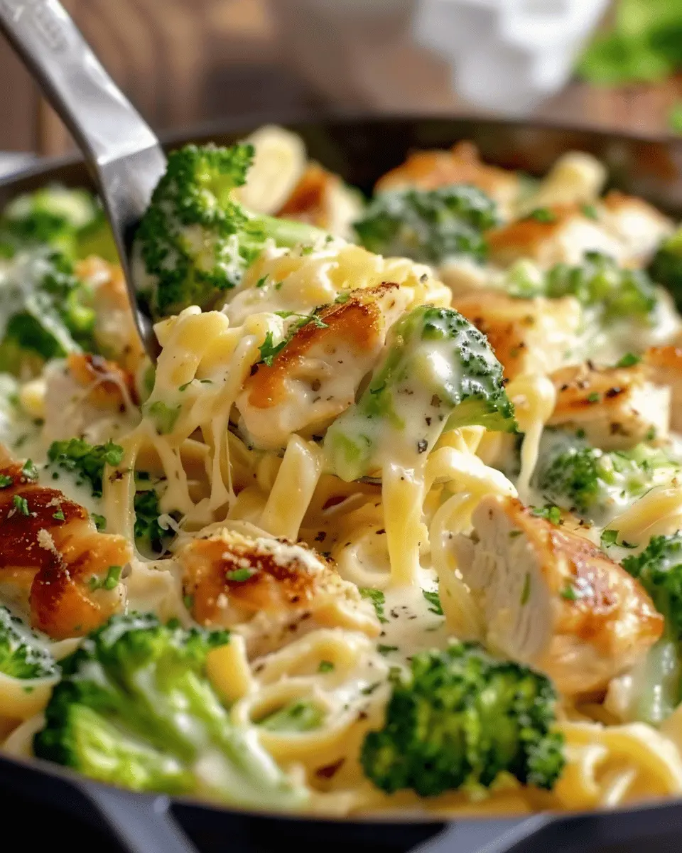Chicken and Broccoli Alfredo: Easy Comfort Food Made Healthy