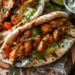 Sheet Pan Chicken Pitas