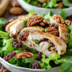 Chicken, Cranberry, Pecan Salad