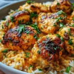 Smothered Chicken and Rice