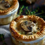 Mini Mushroom Gruyère Pot Pies