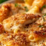 Dump-and-Bake Chicken Parmesan Casserole