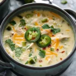 Creamy Jalapeno Popper Chicken Soup
