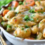 One Pot Gnocchi Chicken Pot Pie
