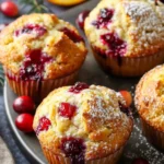 Citrus Orange Cranberry Muffins