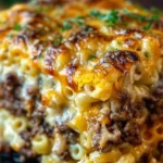 Mac and Cheese Meatloaf Casserol