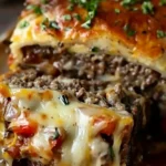 Philly Cheesesteak Meatloaf