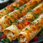 Crispy Chicken Taquitos