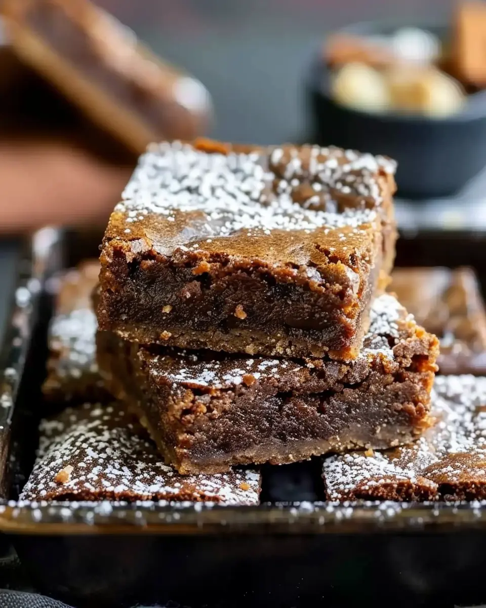 Gingerbread Brownies: The Best Cozy Treat for the Holidays