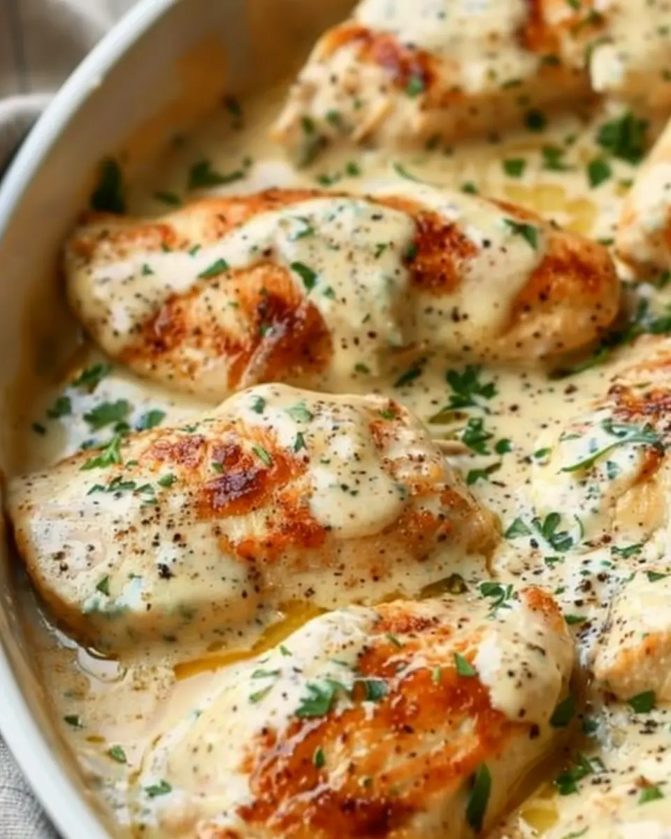 Creamy Ranch Chicken with Turkey Bacon: A Comforting Delight