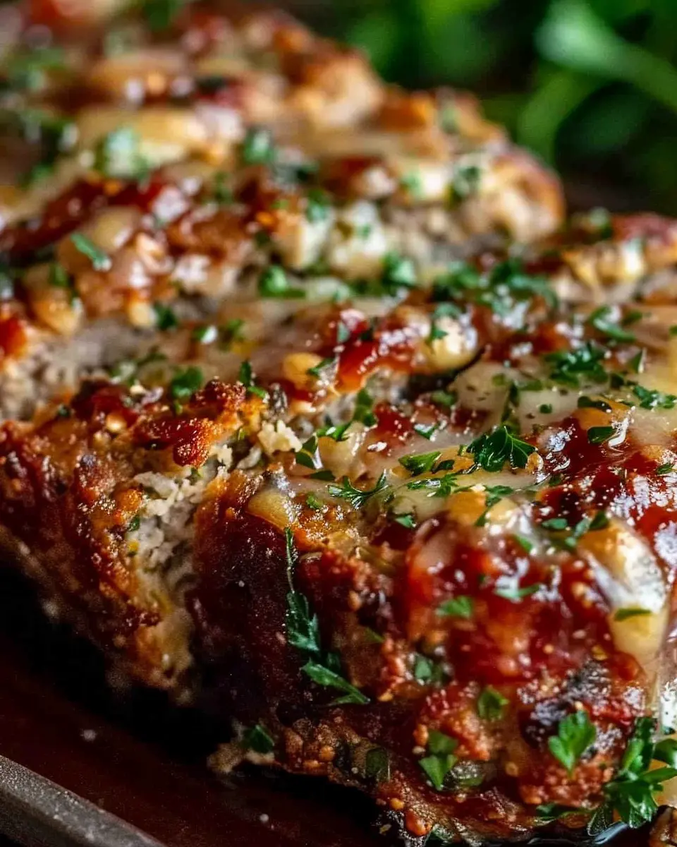 Garlic Parmesan Chicken Meatloaf: Easy, Flavor-Packed Delight