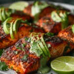 Cajun Salmon Avocado Lime