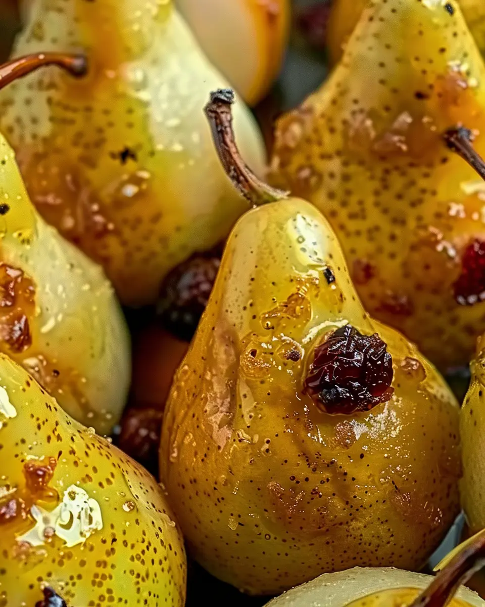 Baked Pears with Turkey Bacon: A Sweet and Savory Delight