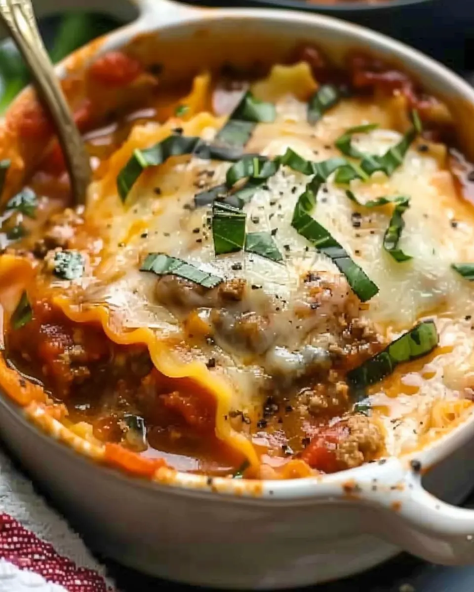 Easy Creamy Lasagna Soup: A Comforting, Indulgent Twist Tonight
