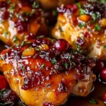 Cranberry Orange Glazed Chicken