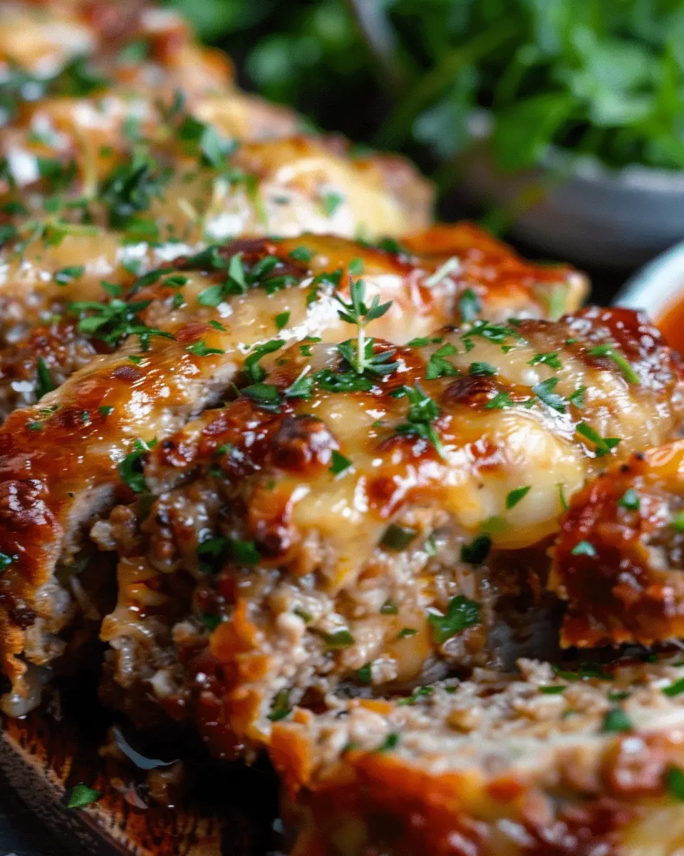 Juicy Garlic Parmesan Chicken Meatloaf: A Flavorful Twist for Home Cooks