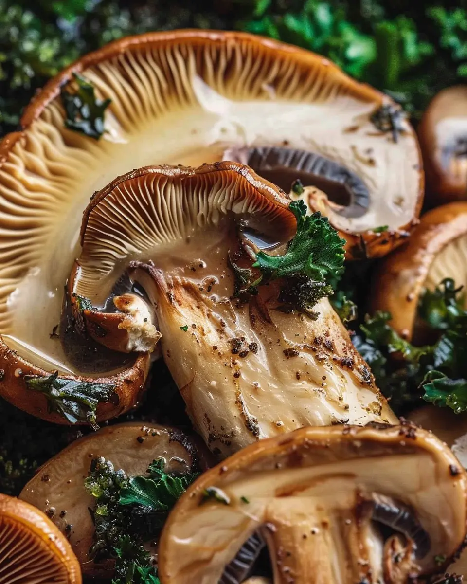 Comforting Wild Mushroom Risotto with Savory Turkey Bacon