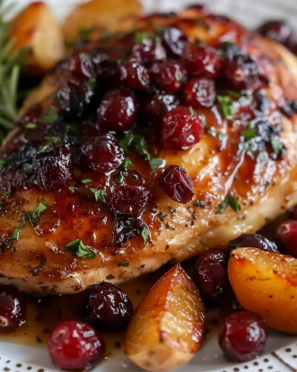 Cranberry Glazed Chicken: Juicy Delight for Homemade Dinners