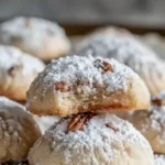 Buttery Pecan Snowball Cookies