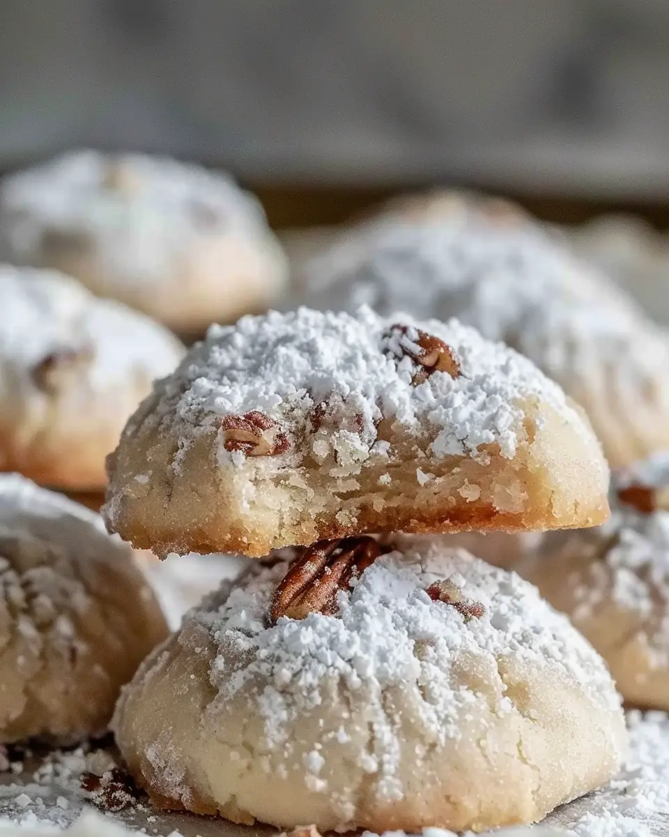 Buttery Pecan Snowball Cookies: The Best Homemade Treats
