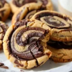 Peanut Butter Brownie Swirl Cookies