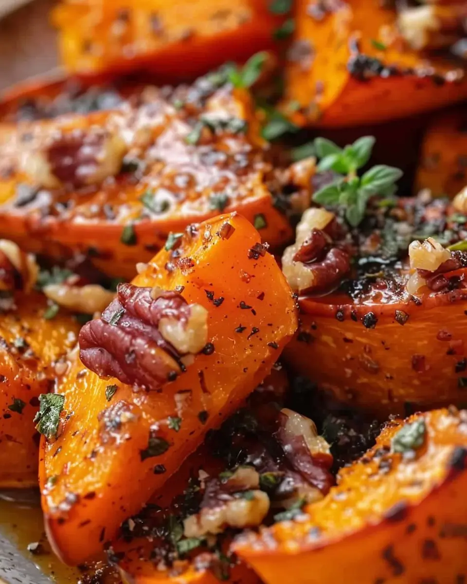 Maple Roasted Pumpkin with Turkey Bacon: A Cozy Fall Delight