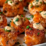 Crispy Bang Bang Salmon Bites
