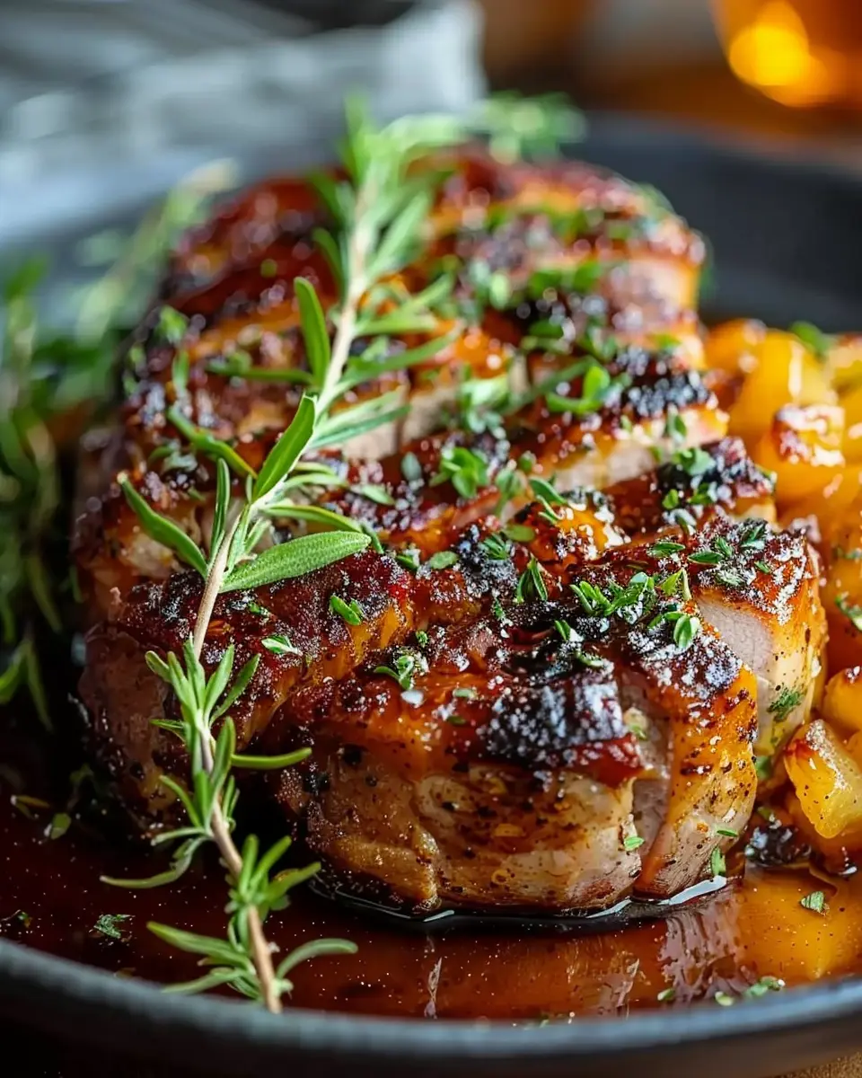 Apple Cider Pork Delight: Juicy Beef with a Sweet Twist