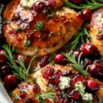 Honey Cranberry Chicken Bake